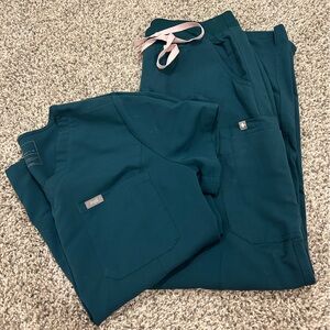 Figs Caribbean Blue Scrubs - 3 pairs!